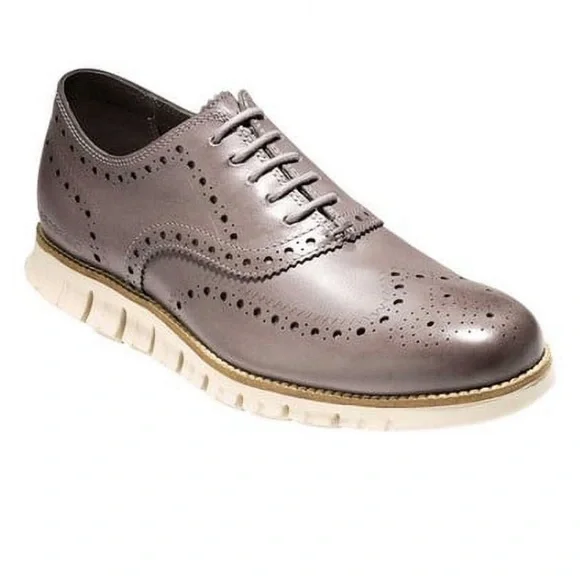 Men\'s ZERØGRAND Nubuck Wingtip Brogue Oxfords size 8.5 Cole Haan® Men main image 3